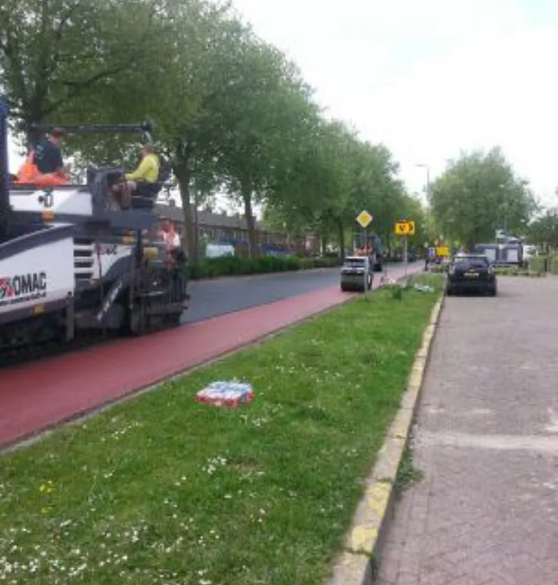 Fietspad asfalt