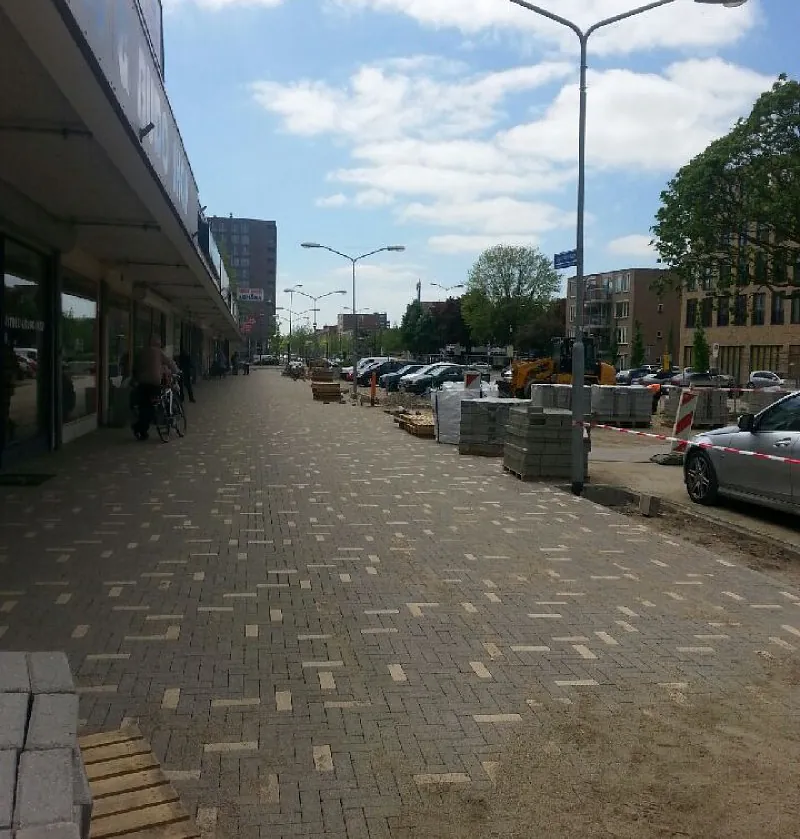 herinrichting winkelcentrum